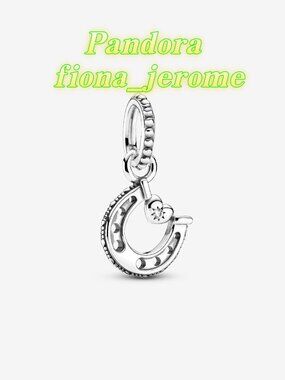 Pandora Good Luck Horseshoe Dangle Charm
